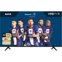 Téléviseur 4K 55" 139 cm HISENSE  55A6CGSmart TV 4K avec accès direct à Netflix, Youtube, Prime Vidéo,.... Wifi, Bluetooth® intégré (pour connecter une barre de son ou un casque). Contrôle vocal avec Alexa intégré. USB:2 . HDMI:3 . Smart TV:
