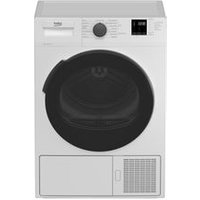 Sèche-linge hublot BEKO DH8512CA0W - 8kgPompe à chaleur, consommez un minimum d'énergie. Moteur ProSmart Inverter : pour un appareil fiable et silencieux. Départ différé 0-24 heures , profitez du tarif heures creuses. Capacité (kg):8 . Pompe à chaleur:Oui . Départ différé:Jusqu'à 24H . Sèche linge hublot: Niveau sonore (en dB):64 .