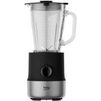 Blender BEKO TBN81808BX 800W Noir InoxFonctionnel et performantDoté d'une puissance de 800 watts et de 6 vitesses, ce blender BEKO associe d'excellentes performances à plusieurs options d'utilisation. Il dispose également d'une fonction Pulse, vous permettant de le faire fonctionner à vitesse maximale. Il vous est ainsi facile d'obtenir des préparations de la texture désirée. Les 4 lames disposées en étoile sont une garantie supplémentaire de rapidité et d'efficacité. Non seulement ce blender se montre fonctionnel, mais il est aussi facile à entretenir. En effet, les différents éléments de ce blender à 6 vitesses sont compatibles avec le lave-vaisselle.Sobriété et discrétionAssociant un design épuré et des couleurs sobres, ce blender noir et inox s'intégrera à votre décor en toute discrétion. Sa sobriété est un gage d'élégance pour votre cuisine. Il est particulièrement adapté à un cadre industriel, mais convient également à une pièce d'inspiration contemporaine.