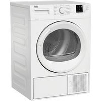 Sèche-linge hublot BEKO SLP102W3 - 10kgDes fonctionnalités pratiquesPour prendre soin de votre linge au quotidien et préserver la souplesse de vos textiles, optez pour ce sèche-linge BEKOà 15 programmes. Grâce à la présence de la pompe à chaleur, l'air chaud contenu à l'intérieur de la machine peut être réutilisé. Fait de plastique recyclé, ce sèche-linge a été conçu selon un processus de fabrication écoresponsable. Utilisant une technologie de séchage par condensation, il dispose en outre d'un dispositif de contrôle qui permet de mesurer le taux d'humidité du linge. Afin de tirer parti des petits espaces, ce sèche-lingepeut être posé sur un lave-linge à hublot.  Un look moderneDoté de nombreuses fonctionnalités, ce sèche-linge blanc vous facilitera la vie. Il se glisse en toute harmonie dans votre intérieur. Son système d'affichage par diodes lui confère une allure moderne. Il trouvera sa place dans une buanderie, une salle de bains ou un garage, selon la configuration de vos espaces.