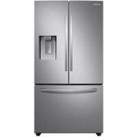 Réfrigérateur multi-portes SAMSUNG RF23R62E3S92EF 630L inoxUn réfrigérateur silencieux et polyvalentAvec son volume net total de 539 litres, le réfrigérateur SAMSUNG RF54T62E3S9 s'adapte aux besoins des familles de 4 ou 5 personnes. Composé d'un réfrigérateur de 416 litres dans sa partie haute et d'un congélateur de 123 litres dans sa partie basse, ce réfrigérateur 3 portes L. 90,8 x H. 177,4 x P. 71,2 cm se démarque par son distributeur d'eau, de glaçons et de glace pilée en façade. Silencieux, il affiche un niveau sonore de 42 dB(A). Vous serez séduit par les détails de finition soignés de cet appareil, comme la poignée à dépression qui équipe le tiroir du congélateur, permettant une ouverture et une fermeture tout en douceur.Design minimaliste et look moderneAvec son esthétique élégante et minimaliste, ce réfrigérateur inox trouve sa place dans de nombreux styles de décoration. Doté d'un look épuré et de lignes fluides, ce réfrigérateur avec congélateur s'intègre spontanément dans les cuisines d'inspiration contemporaine, les coins repas à l'esprit design et les univers aux influences modernes.Fiabilité et économie d'énergiePeu énergivore, ce réfrigérateur présente une consommation annuelle de 414 kWh. Son congélateur 4 étoiles possède un pouvoir de congélation de 6 kg/24 h et une autonomie de 12 heures en cas de coupure de courant. Intégrant la technologie Twin Cooling™ (Froid Ventilé Plus), ce réfrigérateur américain dégage un air sec dans sa partie congélateur et un air humide dans sa partie réfrigérateur. Son compresseur Digital Inverter permet de stabiliser la température, d'atténuer le bruit, de réduire la consommation électrique et d'accroitre la longévité de cet appareil.