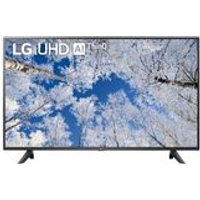 TV LED 4K UHD 43" 109 cm LG 43UQ7000Des couleurs éclatantesVisionnez tous vos divertissements préférés dans des conditions optimales grâce à cette télévision 4K.Cette smart TV en ultra haute définition vous fait profiter d'images aux couleurs vives. Ces images sont riches en détails, même si la source est de qualité inférieure.De nombreuses connectiquesCette télévision à écran platdélivre un son de qualité et possède de nombreuses connectiques. Cette télévision SAMSUNG intègre en effet 3 entrées HDMI et une prise USB. Connectez-y vos appareils pour diffuser vos contenus sur grand écran. Cette TV est également équipée du Bluetooth pour la relier facilement à une barre de son ou un casque. Facile à utiliserCette TV avec Wi-Fivous offre un accès direct à Netflix, Disney+, Prime, YouTube... Vous pourrez la contrôler à distance grâce à votre voix, tranquillement installé dans votre fauteuil. Les assistants vocaux Google et Alexa sont en effet intégrés à cette télévision de 43 pouces. Un design moderneCette TV possède un design élégant grâce auquel elle s'intégrera harmonieusement dans votre intérieur. Ses bords fins et son style minimaliste la rendent idéale pour équiper un salon moderne. Légère, elle affiche un poids de 7,2 kg avec son pied. Pour la fixer au mur, prévoyez un support capable d'accueillir un écran de 7,1 kg et 43 pouces.