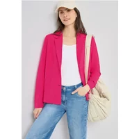 Cecil Damen Basic Blazer mit Reverskragen in Pink, Gr: XXL
