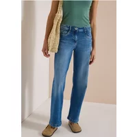 High Waist Wide Leg Jeans im Loose Fit