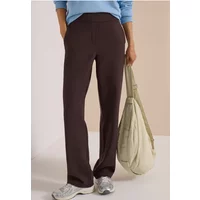 High Waist Straight Leg Hose im Loose Fit