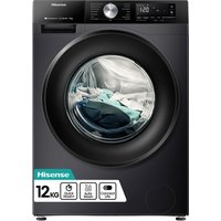 HISENSE 3S Series WF3S1243BB3 WiFi-enabled 12 kg 1400 Spin Washing Machine - Black, Black