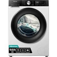 HISENSE 3S Series WD3S1043BW3 WiFi-enabled 10 kg Washer Dryer - White, White