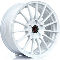 2Forge ZF1 Alloy Wheels In White Set Of 4 - 17X8 Inch ET35 5X108 PCD 76mm Centre Bore White, White