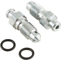 AP Racing Brake Caliper O Ring Sealed Bleed Screw Kit - 3/8 Inch UNF, Silver