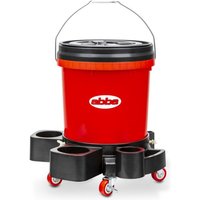 Abba 30L Wash Bucket with Wheel Dolly