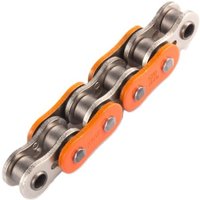 AFAM 520 Pitch XHR Super Heavy Duty X-Ring Motorcycle Drive Chain - 112 Link, 520, Orange