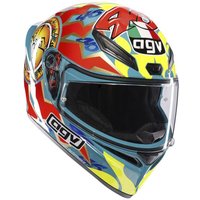 AGV K1-S Rossi Mugello 1999 Replica Motorcycle Helmet - Large (60cm), Blue/red/yellow