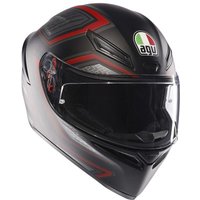 AGV K1-S Graphic Motorcycle Helmet - X-Small (54cm) - Sling Matt Black / Red, Black/red