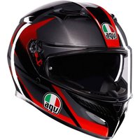 K3 Graphic Motorcycle Helmet - () - Stria Matt / / , //