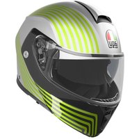 Street Modular Graphic Motorcycle Helmet - Iseo Matt / / Fluo - (), //
