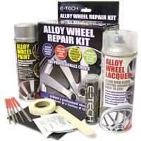 E-Tech Engineering Alloy Wheel Repair Kit - Metallic Silver