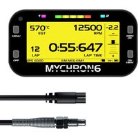 AIM MyChron 6 Dash Logger / Kart Lap Timer With GPS - With M5 Water Temp Sensor