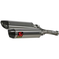 Akrapovic Underseat & Model Specific Silencer - Carbon Sleeve / Carbon Outlet - Road Legal - Carbon Sleeve