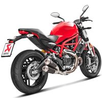 Akrapovic Twin Black Coated Titanium Silencer Slip-On