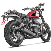 Akrapovic SP Titanium Slip-On Kit Black With Etched Logo