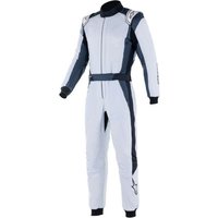 Alpinestars GP Pro Comp V2 Race Suit - 58, Silver / Blue / Asphalt / Black