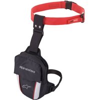 Alpinestars Access Thigh Bag - One Size, Black / Red / White, Black/red/white