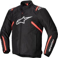 Alpinestars T-SP S V2 Wateproof Textile Motorcycle Jacket - X-Large - Black / White / Fluro Red, Black/red/white