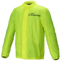 Alpinestars Hurricane Rain V2 Motorcycle Over Jacket - 2X-Large - Fluro Yellow, Yellow