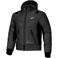 Alpinestars Mohobbs Waterproof Textile Motorcycle Jacket - X-Large - Black / Fluro Orange, Black/orange