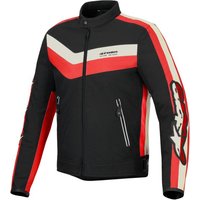 Alpinestars T-Dyno WR Textile Motorcycle Jacket - X-Large - Black / Bright Red ECRU, Black/red