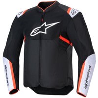 Alpinestars T-SPS Air V2 Textile Motorcycle Jacket - Large - Black / White / Fluro Red, Black/red/white