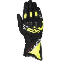 Alpinestars SP-3 Leather Motorcycle Gloves - X-Large - Black / Fluro Yellow / White, Black/white/yellow