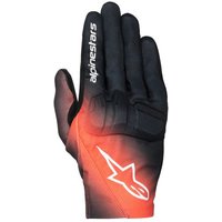 Alpinestars Reef V2 Motorcycle Gloves - X-Large - Black / Fluro Red / White, Black/red/white