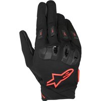 Alpinestars SP X 3 Motorcycle Gloves - Medium - Black / Fluro Red, Black/red