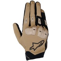 Alpinestars SP X 3 Motorcycle Gloves - Medium - Dark Khaki / Sand / Black, Black/brown