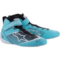 Alpinestars Tech 1-Z V3 Race Boots - Colour: Light Teal / White / Black, Size: UK 8.5 / Eur 42.5