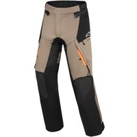 Alpinestars Andes V4 Drystar Textile Motorcycle Pants - Walnut / Black, Regular, M, Black/cream