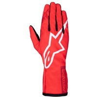 Alpinestars Tech 1-K Race V2 Kart Gloves - Colour: Pure - Red / White / Burgundy, Size: S