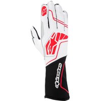 Alpinestars Tech 1-KX V4 Kart Gloves - Size: M, Colour: Black / White / Red