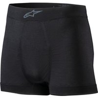 Alpinestars Tech ZX Fire Retardant Boxer Shorts - Colour: Black, Size L