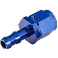 Automotive Plumbing Solutions Female JIC -6 To Push On Hose Fitting - 8mm Bore, Blue, Blue