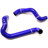 Pro Hoses Coolant Hose Kit - Black Hose - With Stainless Clips, Black