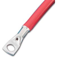 Auto Marine Starter & Earth Cables - Red - 600mm