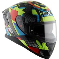 Apex Graphic Motorcycle Helmet - X- (61-) -, /