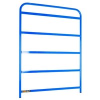 B-G Racing Standard Aluminium Pit Board - 4 Row - Blue, Blue