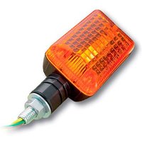 Bike-It Mini Indicators - Black, Amber, Short, Black