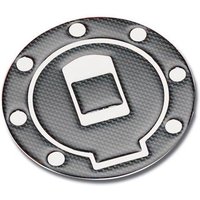 Bike-It Carbon Look Fuel Cap Covers - Ducati 749/999, Black
