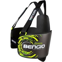 Bengio Bumper Plus Karting Rib Protector - Colour: Grey/Fluro Yellow, Size: L