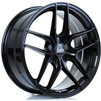 Bola B11 Alloy Wheels In Gloss Black Set Of 4 - 20x8.5 Inch ET35 5x110 PCD 72.6mm Centre Bore Gloss Black, Black
