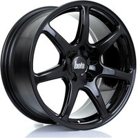 Bola B7 Alloy Wheels In Gloss Black Set Of 4 - 18x9.5 Inch ET25 5x98 PCD 76mm Centre Bore Gloss Black, Black